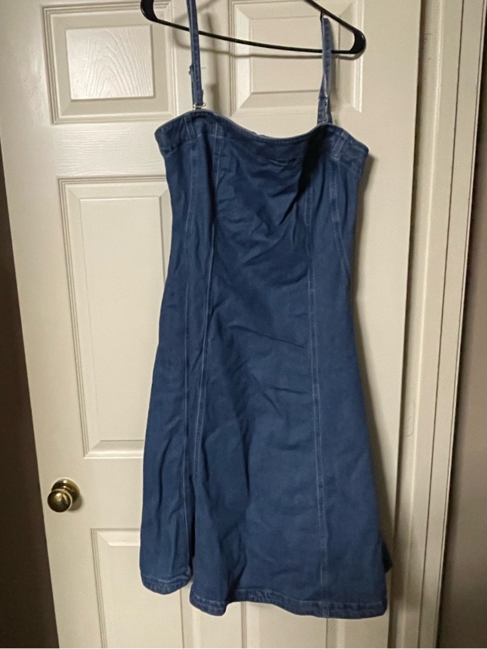 GAP Blue Midi Denim Dress NWT - Picture 9 of 10